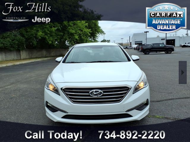 Used 2015 Hyundai Sonata Limited with VIN 5NPE34AFXFH160891 for sale in Plymouth, MI