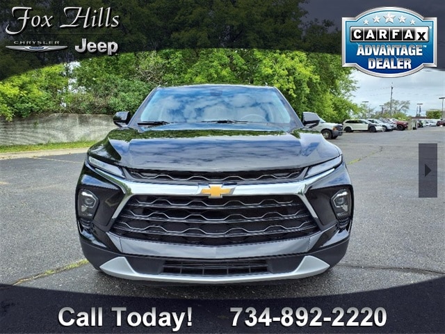 Used 2023 Chevrolet Blazer 2LT with VIN 3GNKBCR40PS225703 for sale in Plymouth, MI