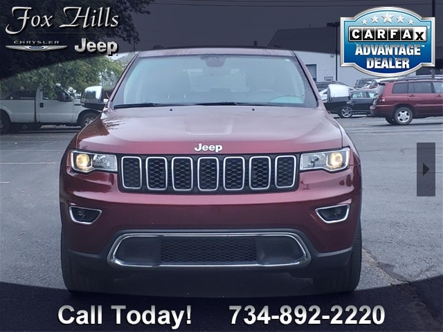 Certified 2021 Jeep Grand Cherokee Limited with VIN 1C4RJFBG0MC824537 for sale in Plymouth, MI