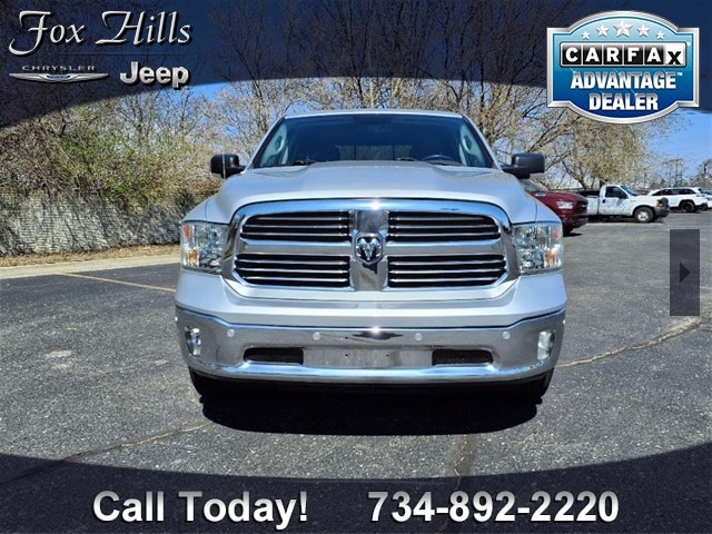 Used 2018 RAM Ram 1500 Pickup Big Horn with VIN 1C6RR7GG6JS310532 for sale in Plymouth, MI