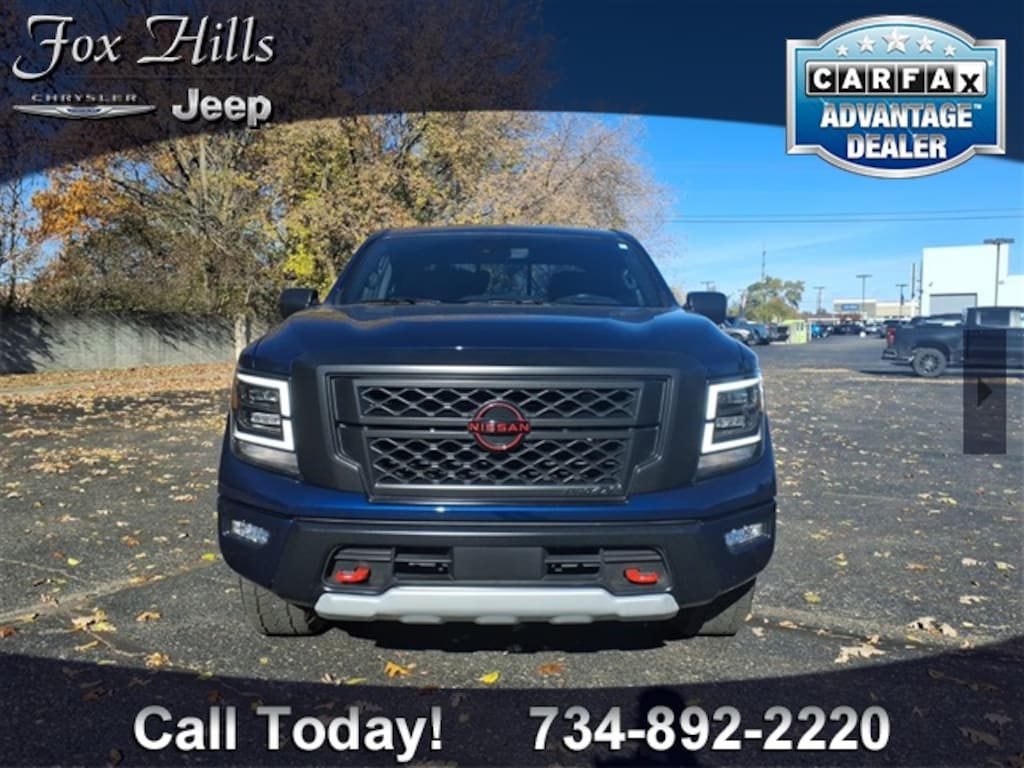 Used 2024 Nissan Titan PRO-4X Truck Crew Cab
