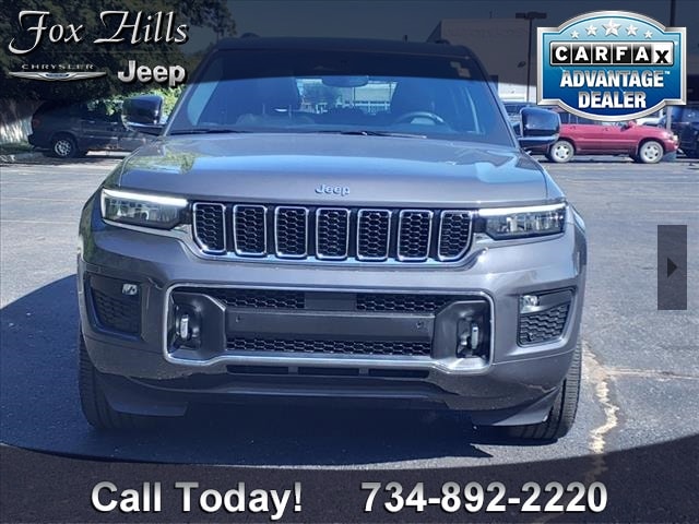 Used 2022 Jeep Grand Cherokee Overland with VIN 1C4RJHDG1N8626689 for sale in Plymouth, MI