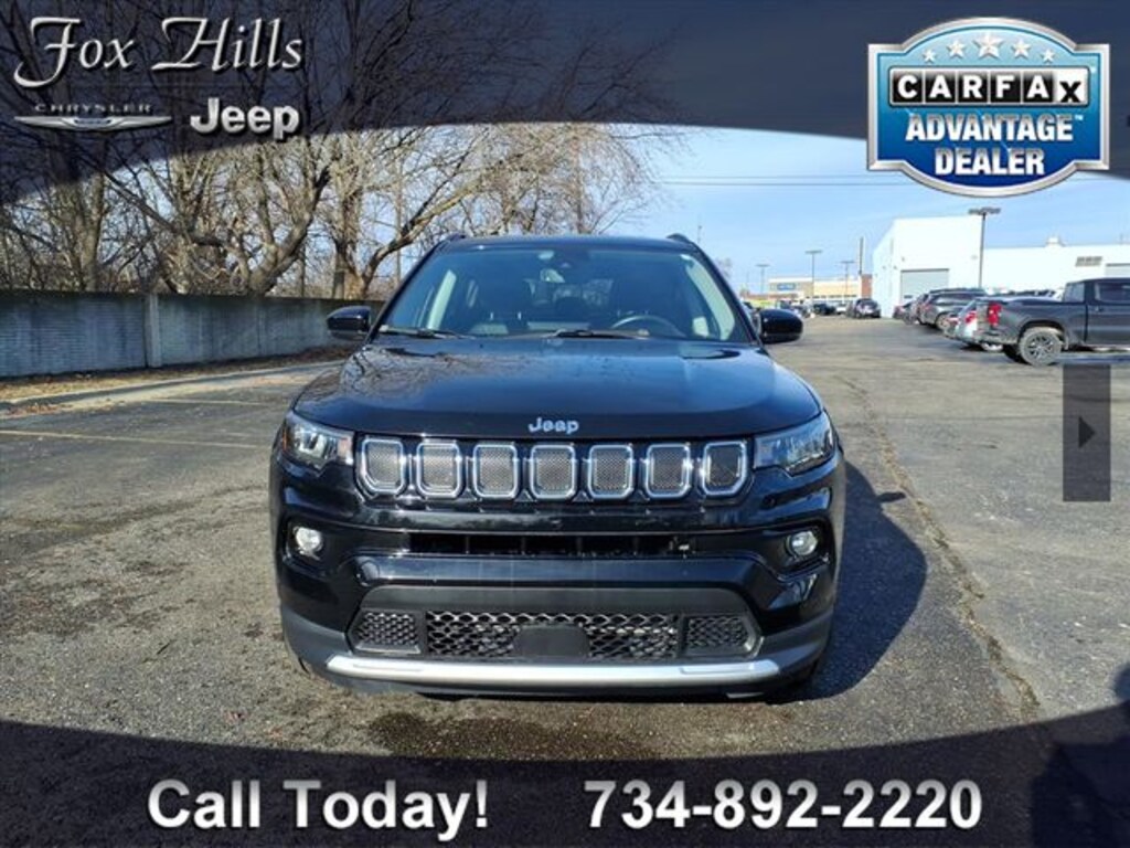 Used 2022 Jeep Compass Limited SUV