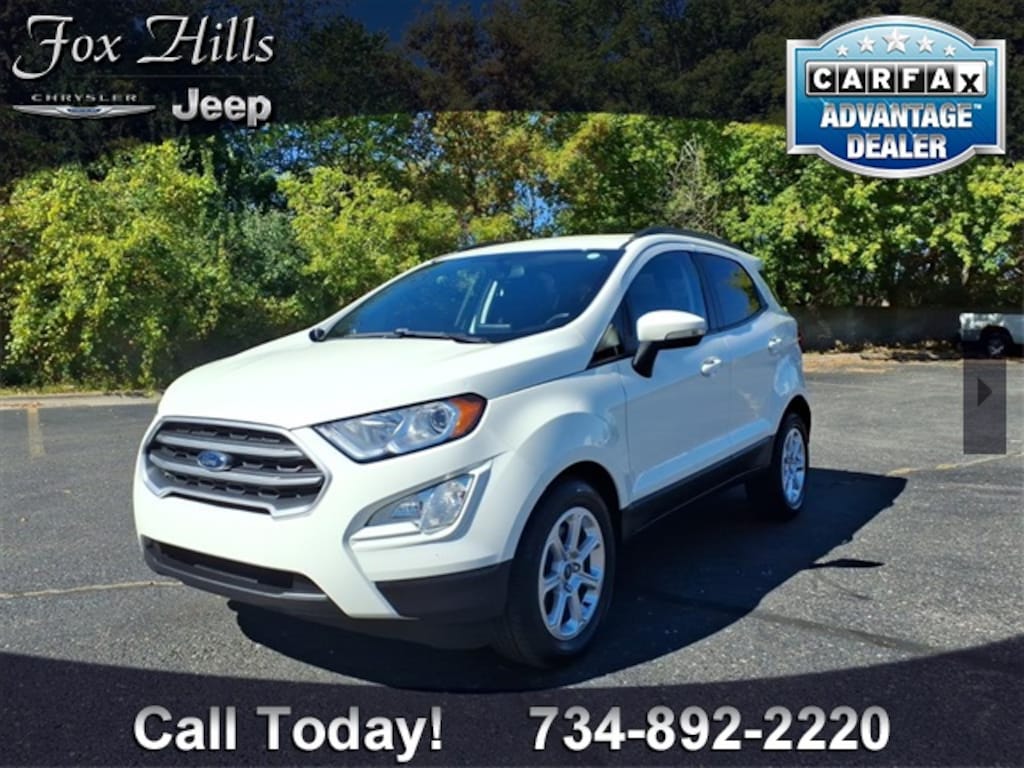 Used 2020 Ford EcoSport SE SUV