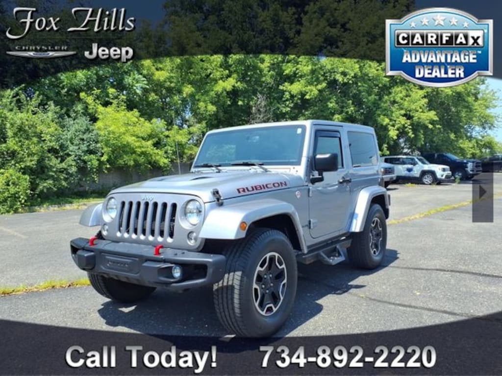 Used 2016 Jeep Wrangler JK Rubicon 4x4 SUV