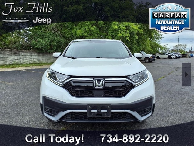 Used 2022 Honda CR-V EX with VIN 2HKRW2H55NH648588 for sale in Plymouth, MI