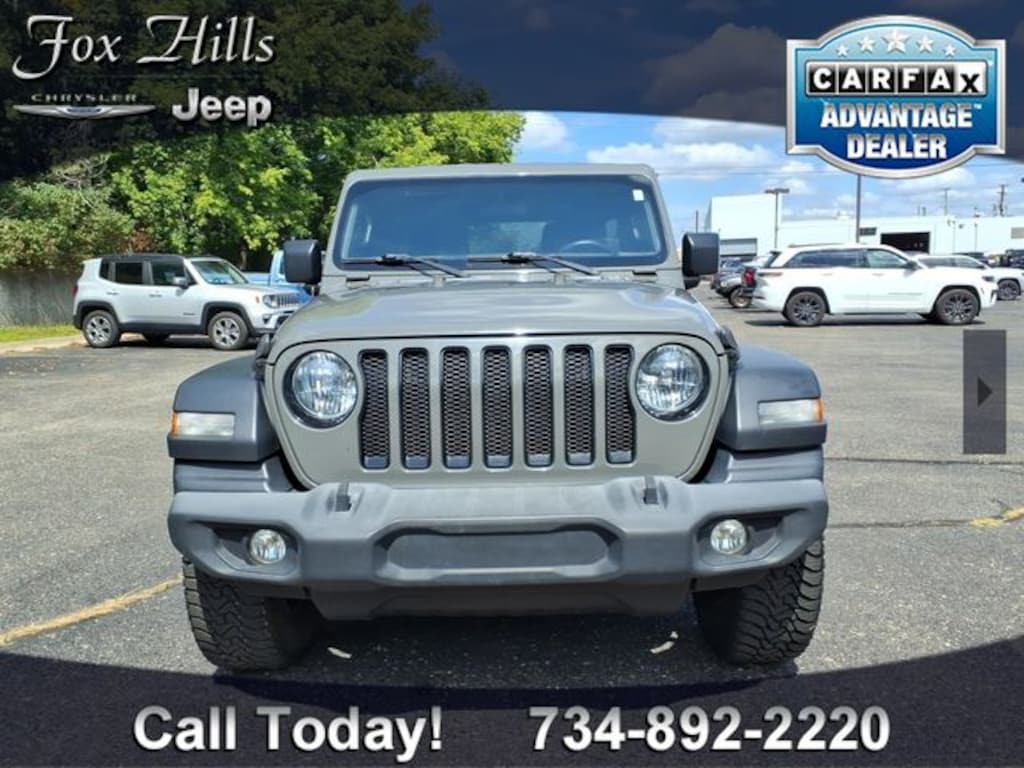 Used 2019 Jeep Wrangler Unlimited Sport 4x4 SUV
