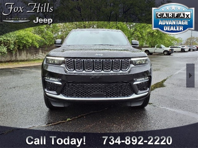 Certified 2022 Jeep Grand Cherokee Summit Reserve 4xe with VIN 1C4RJYE67N8761522 for sale in Plymouth, MI