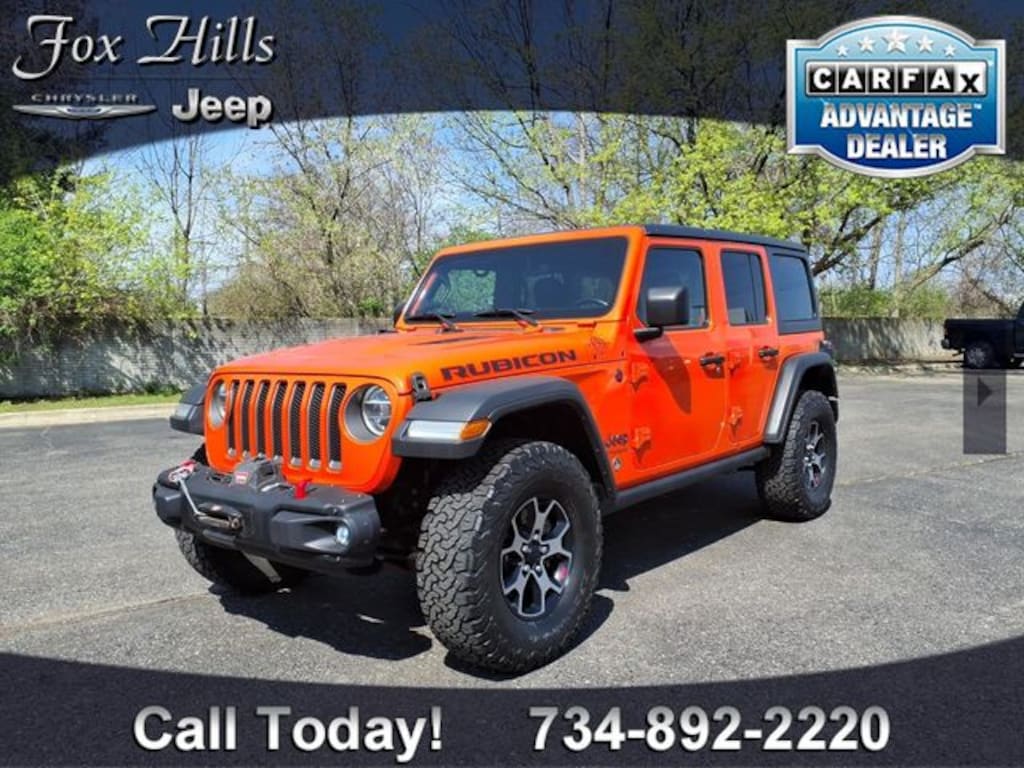 Used 2019 Jeep Wrangler Unlimited Rubicon 4x4 SUV