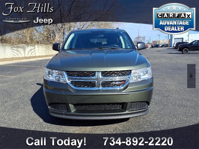 Used 2018 Dodge Journey SE with VIN 3C4PDCAB9JT236915 for sale in Plymouth, MI