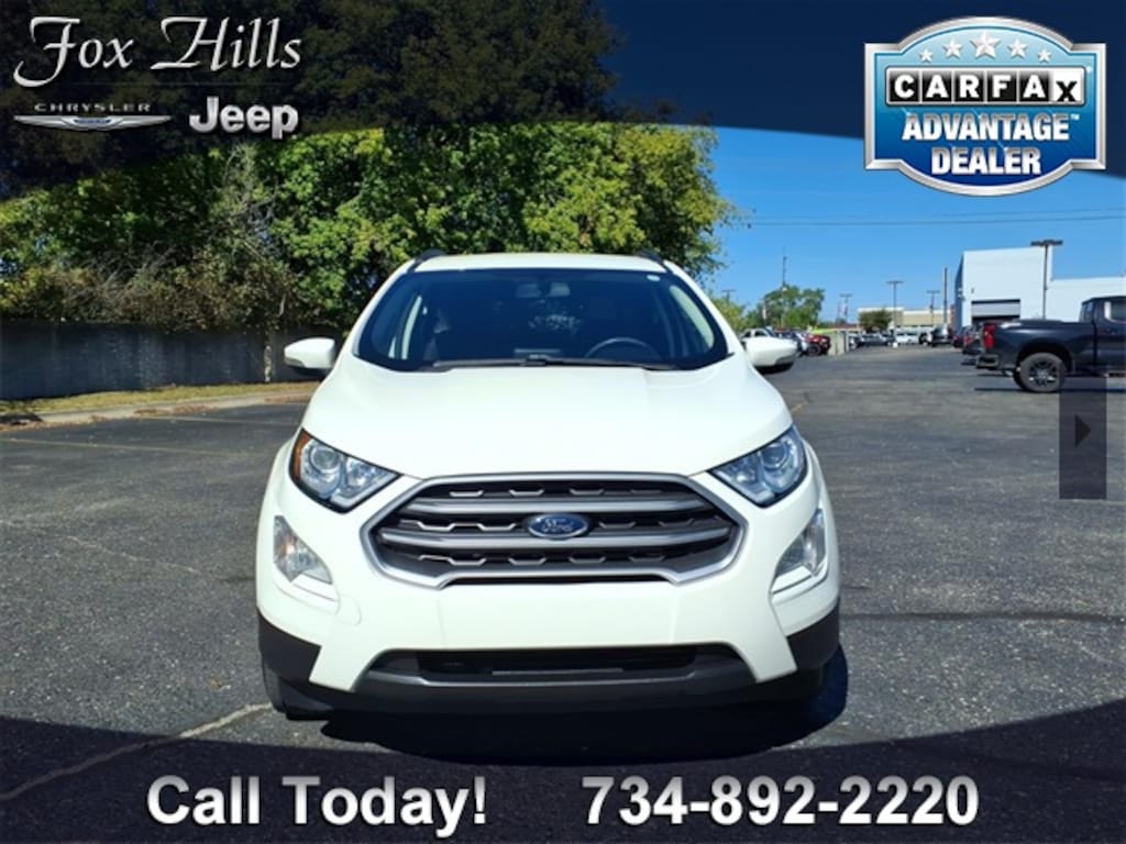 Used 2020 Ford EcoSport SE SUV