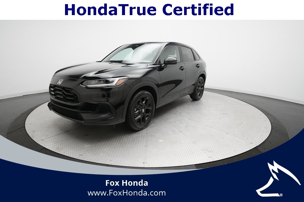 Certified 2025 Honda HR-V Sport SUV