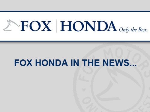 Fox Honda in the News