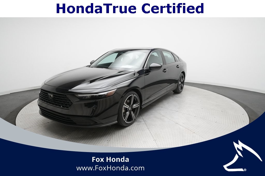 Certified 2024 Honda Accord Hybrid Sport Sedan