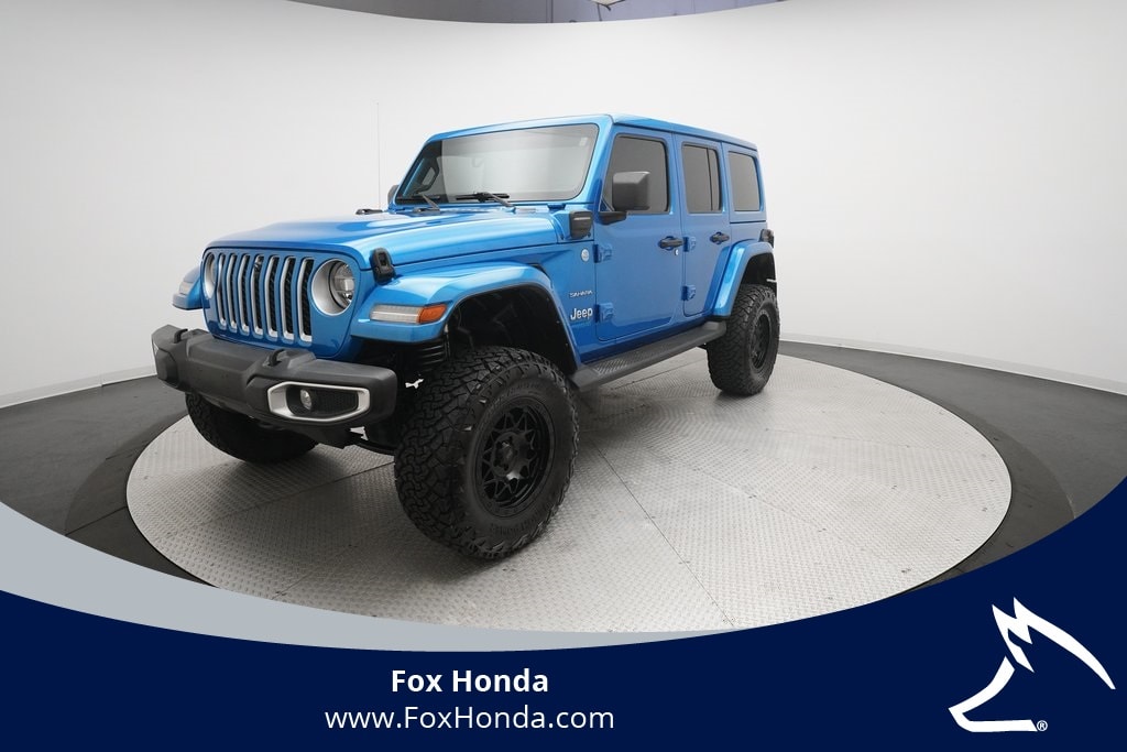 Used 2021 Jeep Wrangler 4xe Sahara SUV