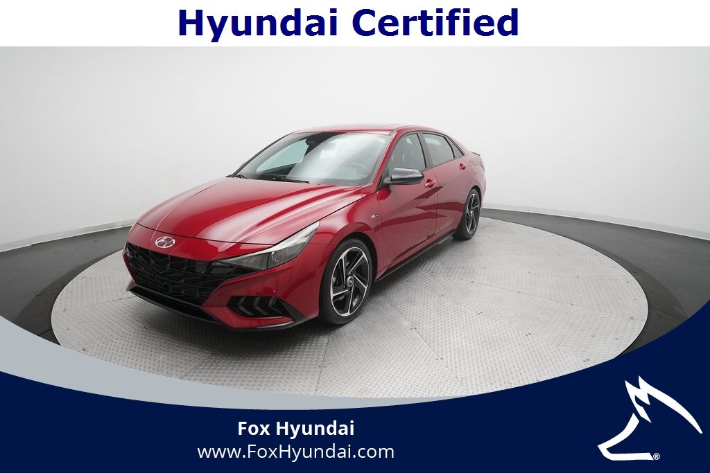 Certified 2023 Hyundai Elantra N Line Sedan