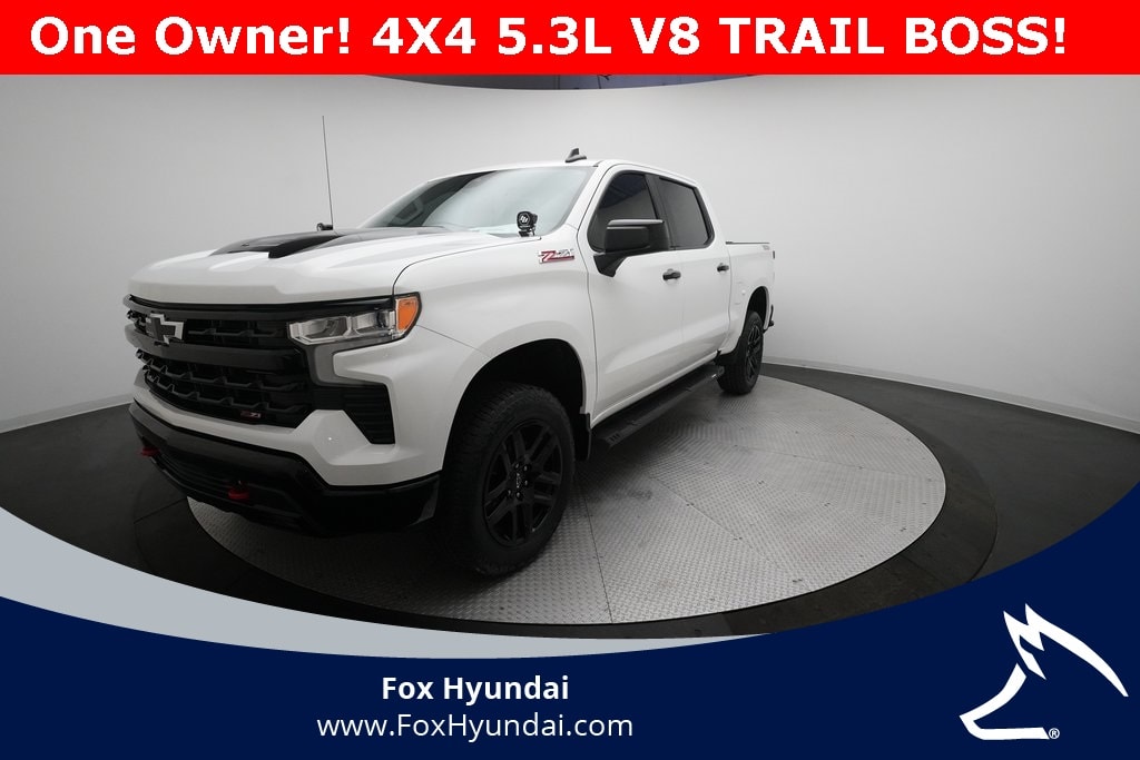 Used 2022 Chevrolet Silverado 1500 LT Trail Boss Truck Crew Cab