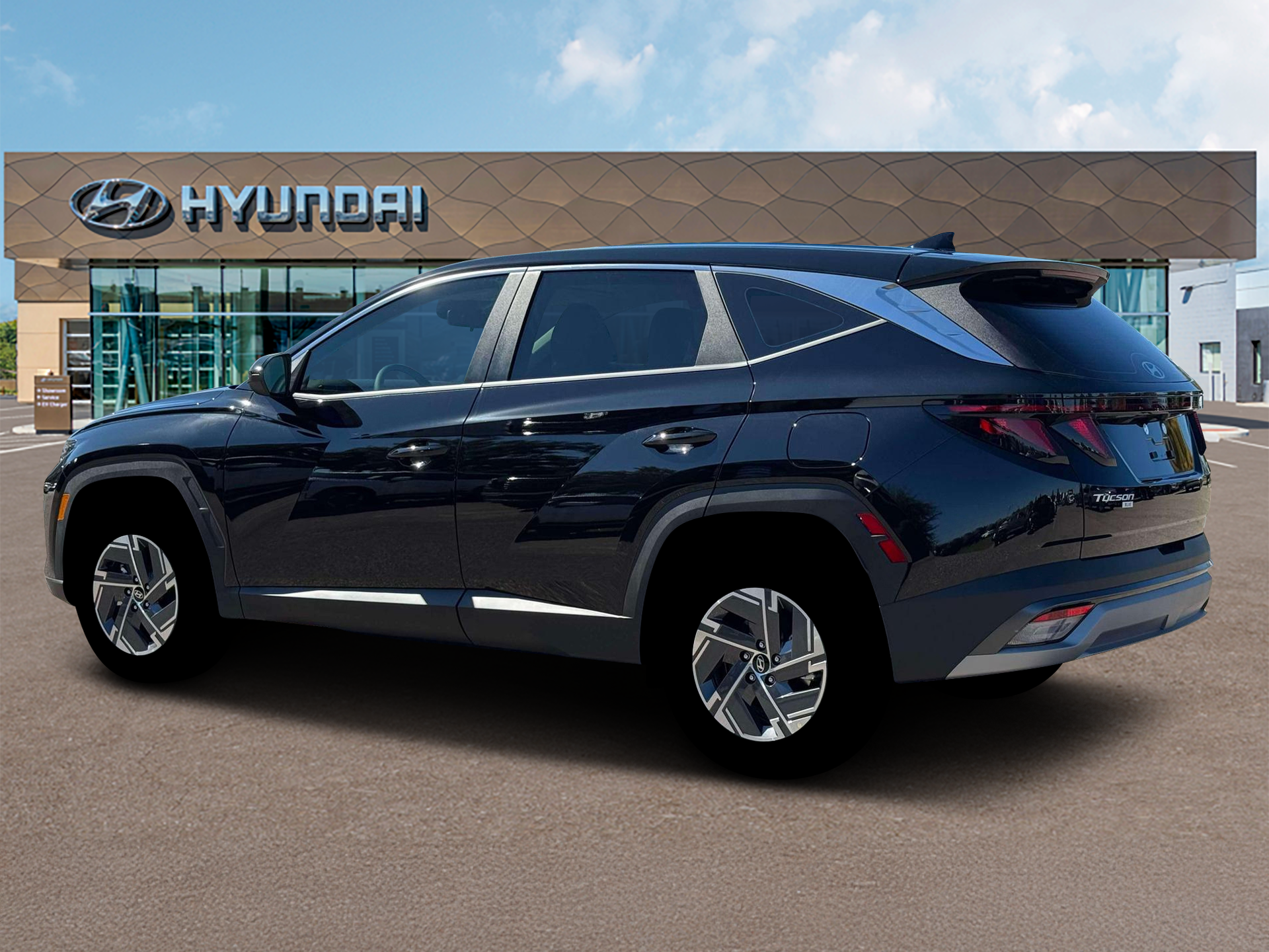 New 2026 Hyundai Tucson Hybrid Blue SUV