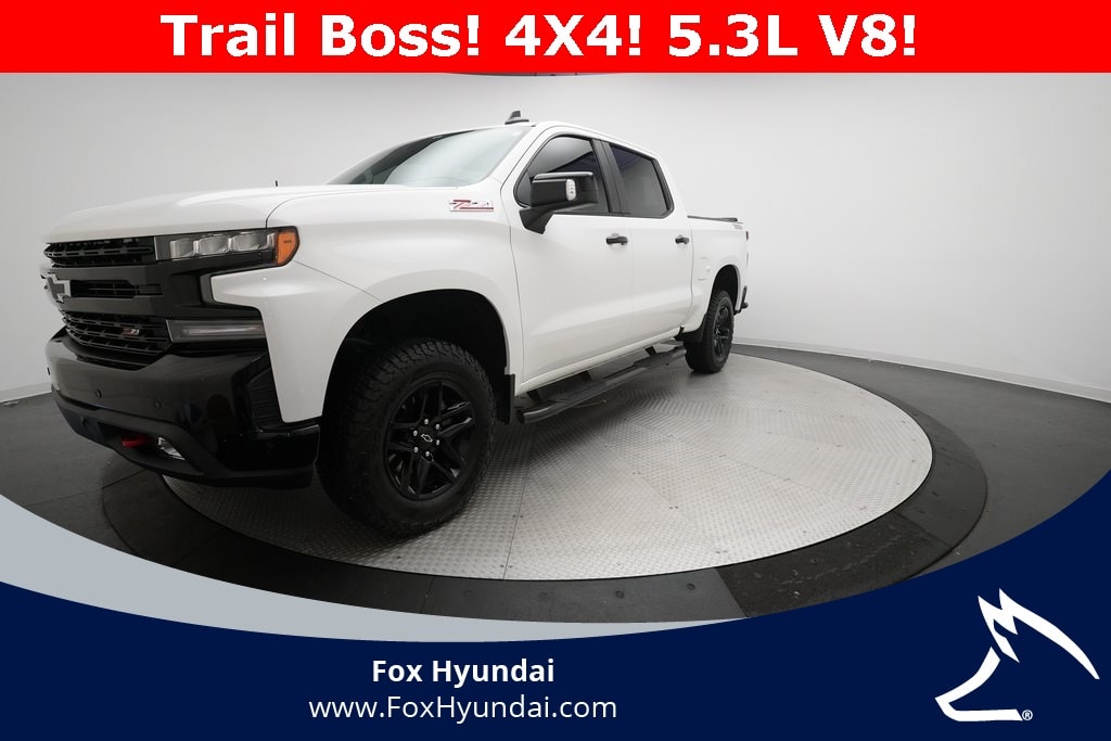 Used 2021 Chevrolet Silverado 1500 LT Trail Boss Truck Crew Cab