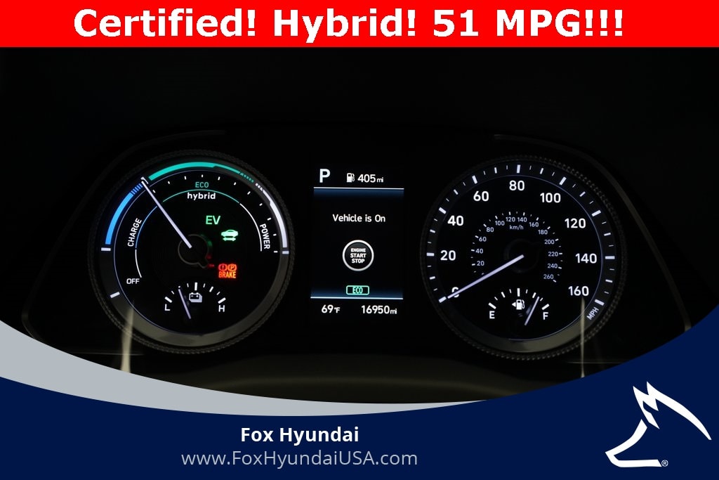 Certified 2022 Hyundai Sonata Hybrid SEL with VIN KMHL34JJ0NA039493 for sale in Grand Rapids, MI