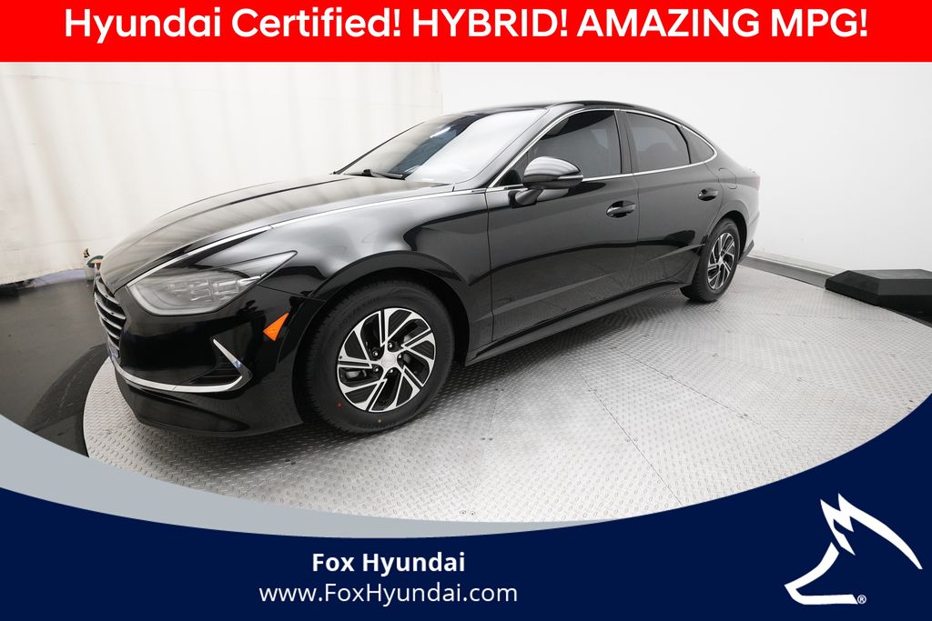 2023 Hyundai Sonata Hybrid Blue