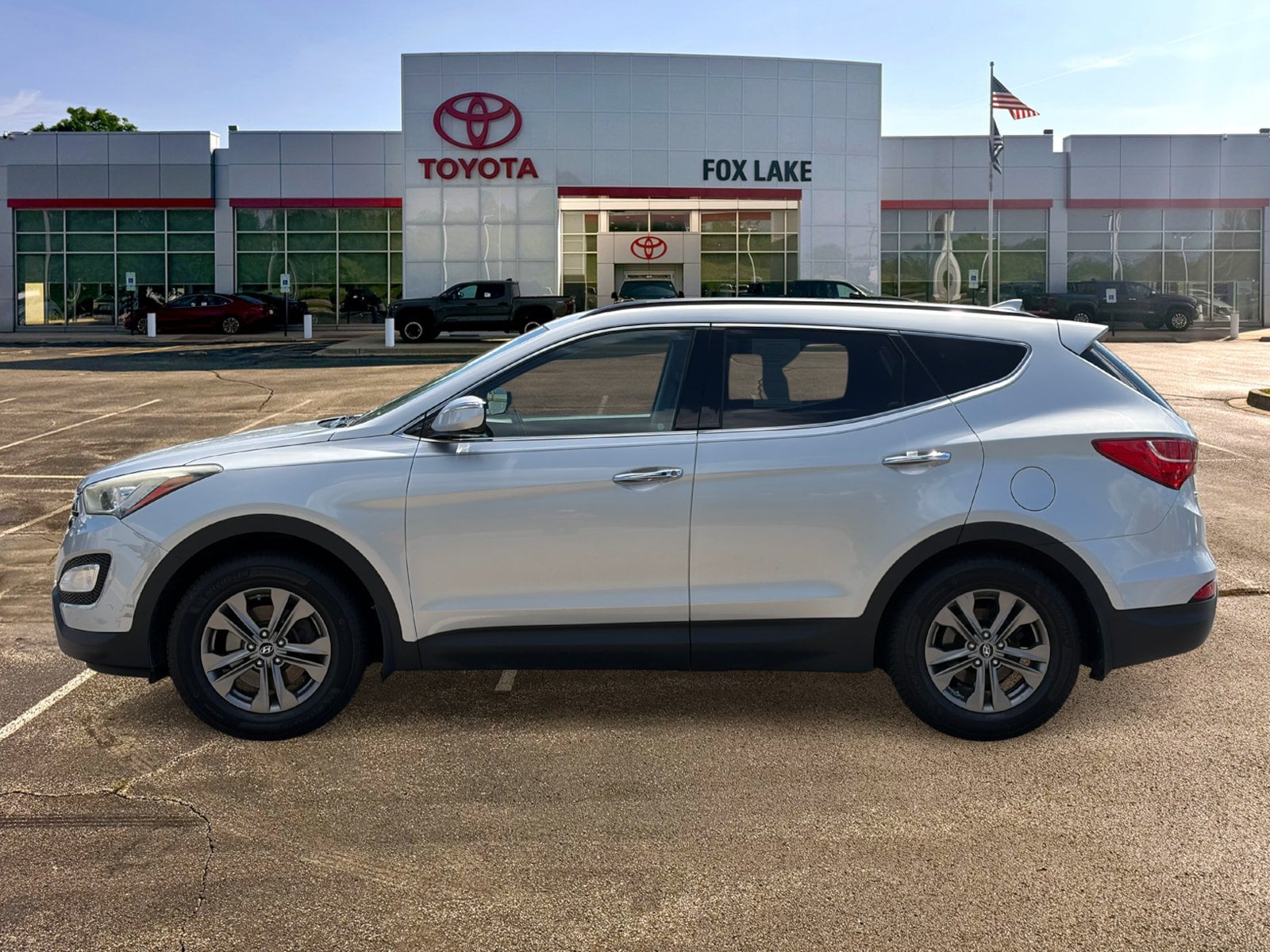 Used 2013 Hyundai Santa Fe Sport with VIN 5XYZU3LB0DG056482 for sale in Fox Lake, IL