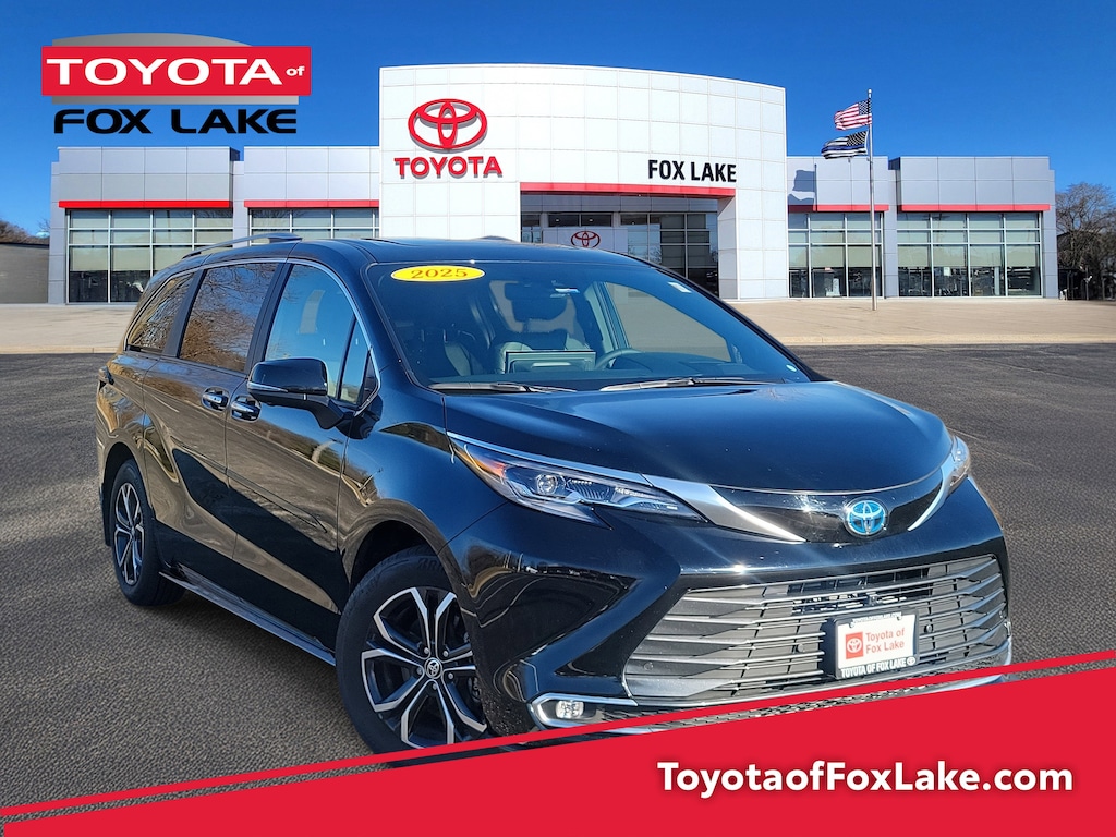 Used 2025 Toyota Sienna Platinum Mini-van, Passenger