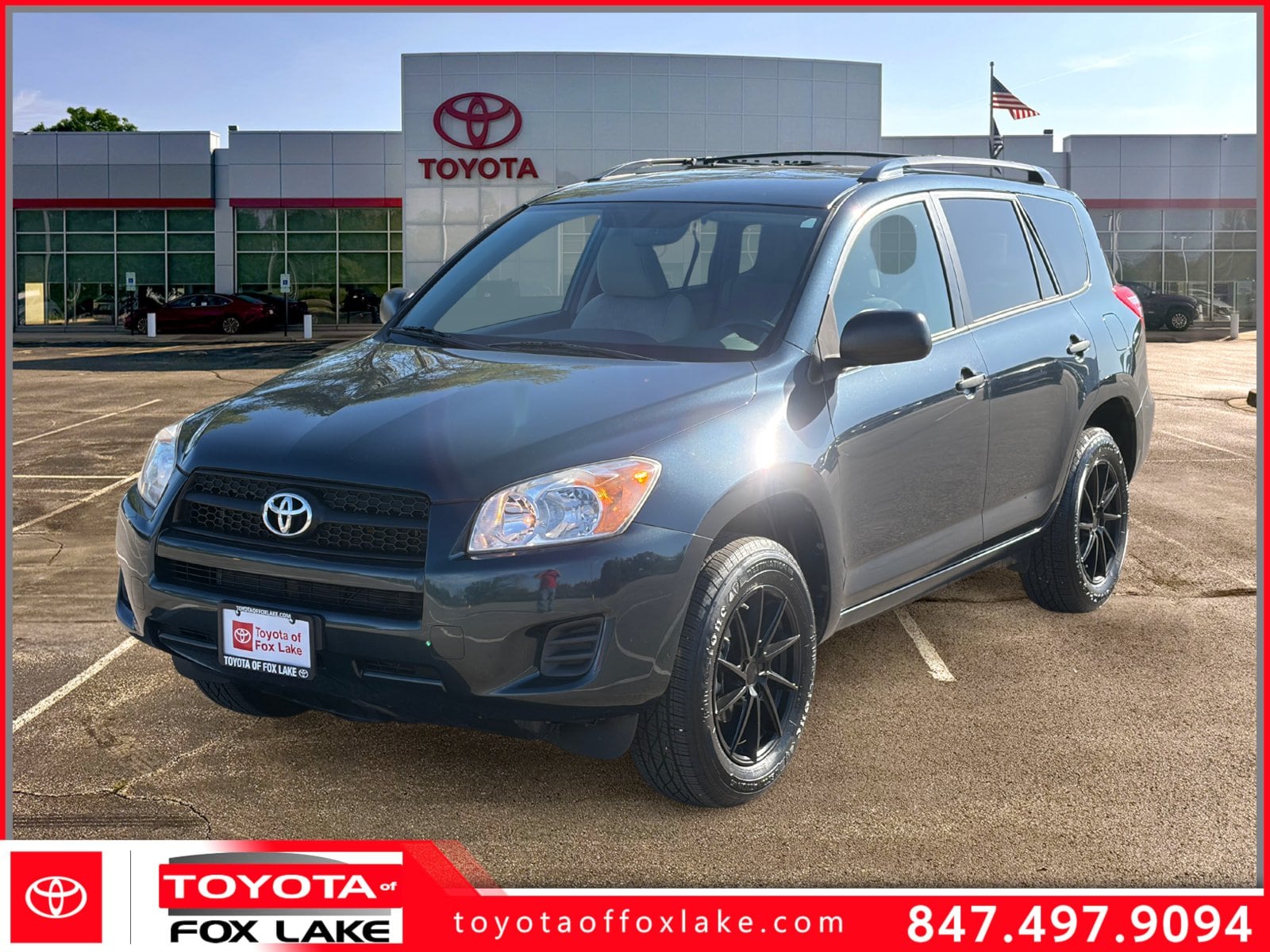 Used 2012 Toyota RAV4 Base with VIN 2T3BF4DV7CW220711 for sale in Fox Lake, IL