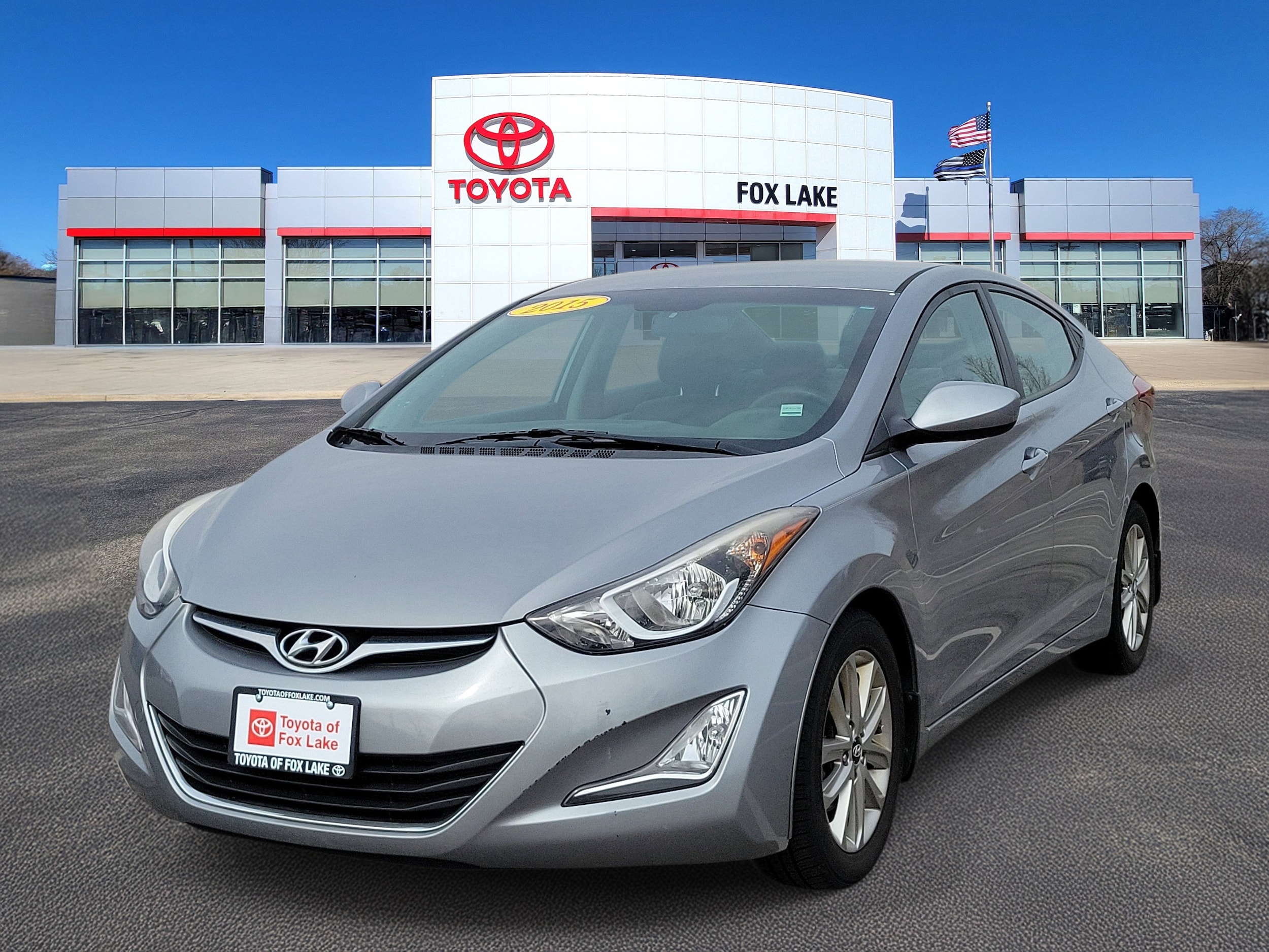 Used 2015 Hyundai Elantra SE with VIN KMHDH4AE0FU304521 for sale in Fox Lake, IL