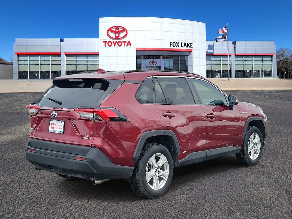 Used 2021 Toyota RAV4 Hybrid LE Sport Utility