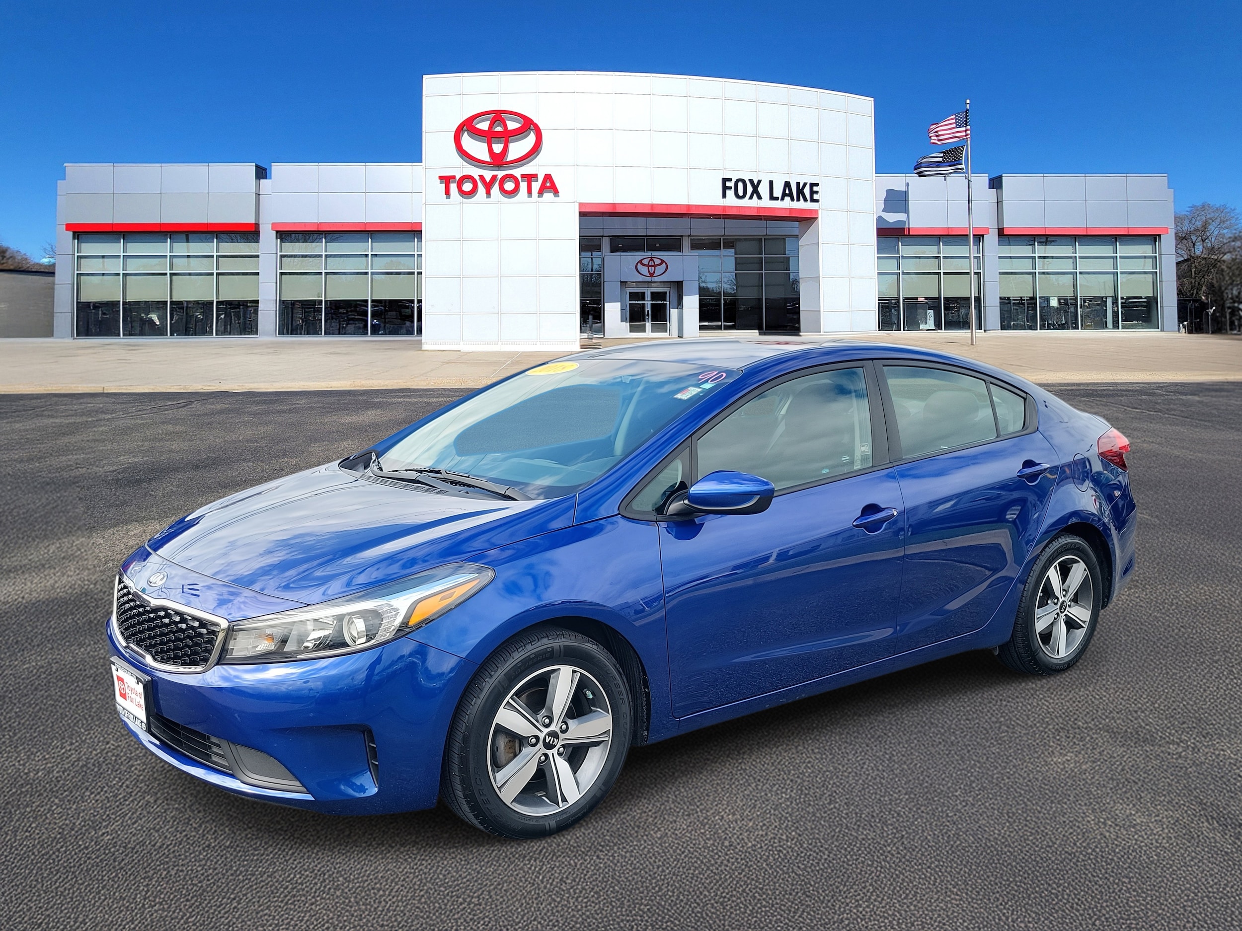 Used 2018 Kia FORTE S with VIN 3KPFL4A71JE261442 for sale in Fox Lake, IL