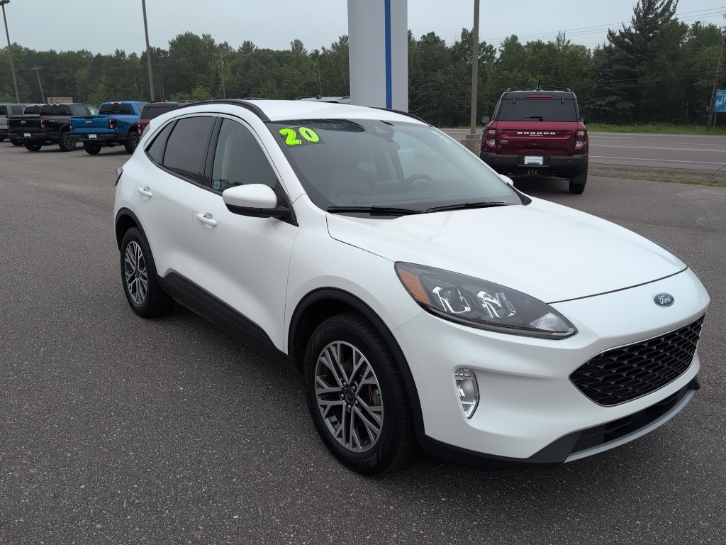Certified 2020 Ford Escape SEL with VIN 1FMCU9H60LUA00149 for sale in Marquette, MI