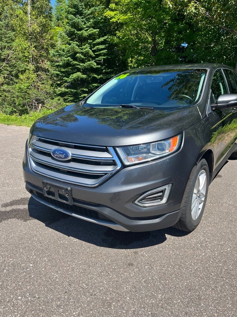 Used 2016 Ford Edge SEL with VIN 2FMPK4J88GBC30734 for sale in Marquette, MI