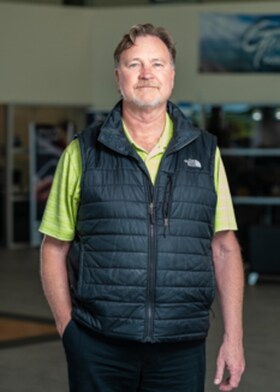 Staff member Larry Swanson from ID_e0117a