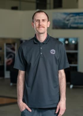 Staff member Zach Courtade from ID_efcafb