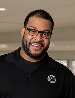 Staff member Brian Cummings from ID_804944