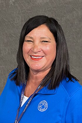 Staff member Sue Perry from ID_d0c627