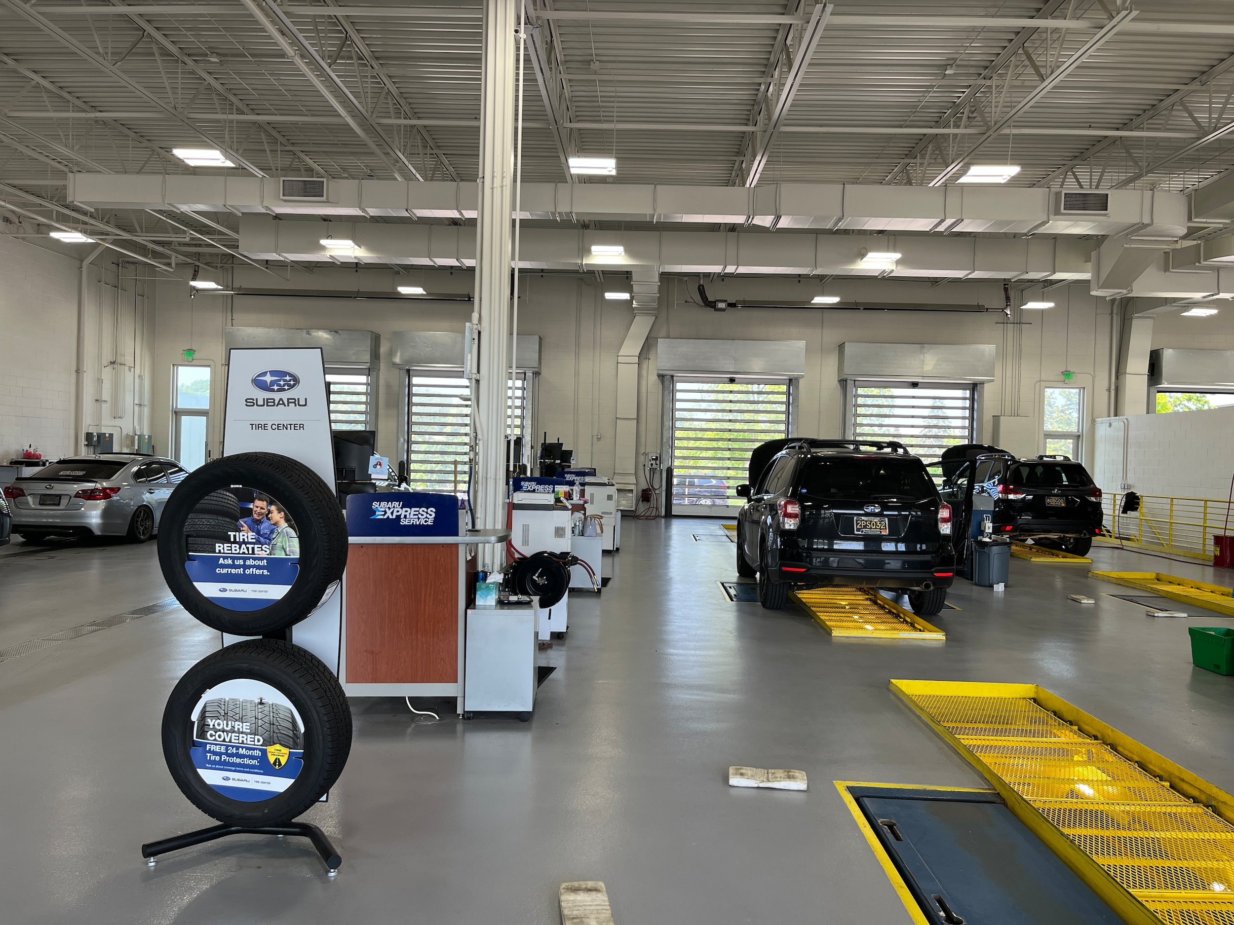 Subaru Service Bays in Grand Rapids
