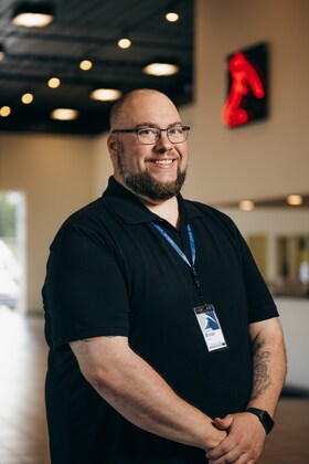 Staff member Brian Ticar from ID_8bb1a7