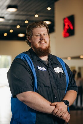Staff member Jace Schierschmidt from ID_df3190