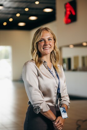 Staff member Ashleigh Beauchamp from ID_cd25f6