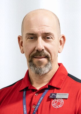 Staff member Chad Schwall from ID_b50694