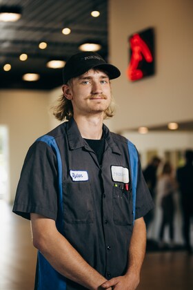 Staff member Dylan Delarye from ID_df3190