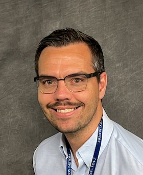 Staff member Zachary Miller from ID_a3b486