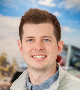 Staff member Dylan Hall from ID_984322