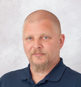 Staff member Vern Hunt from ID_a4510a