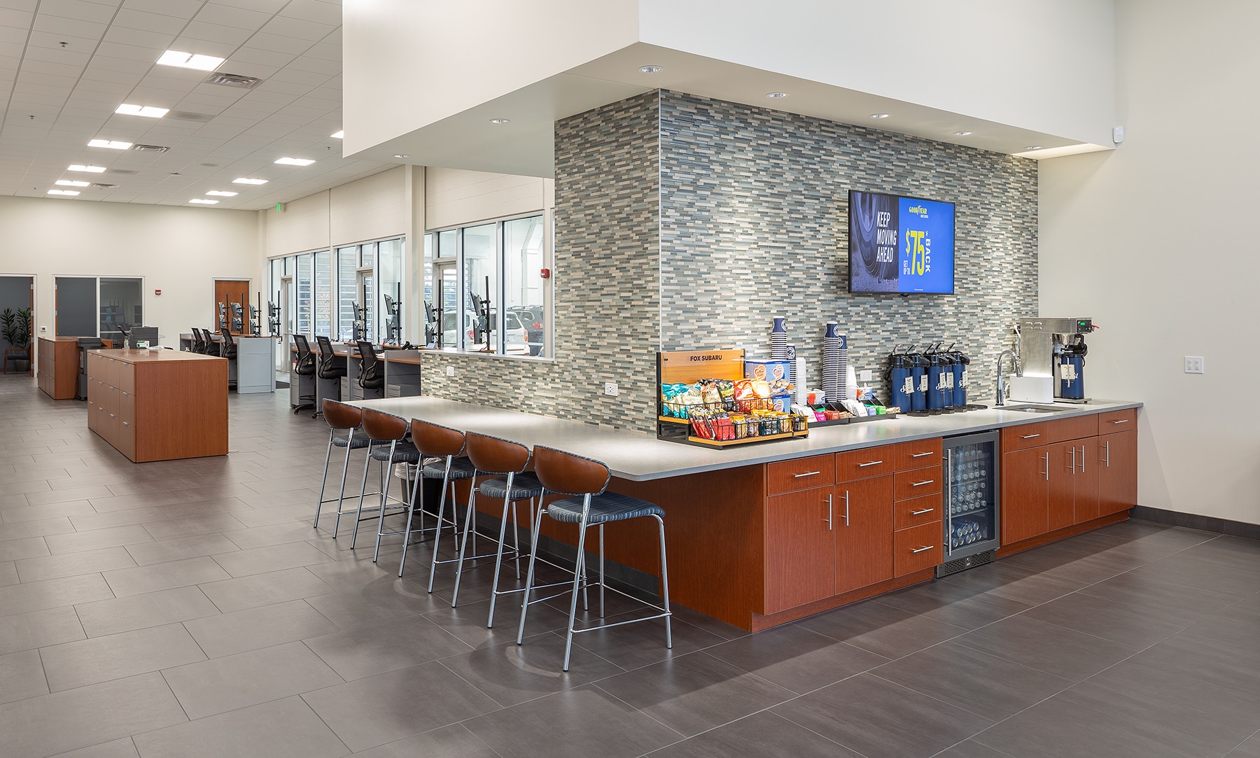 Fox Subaru Waiting Area