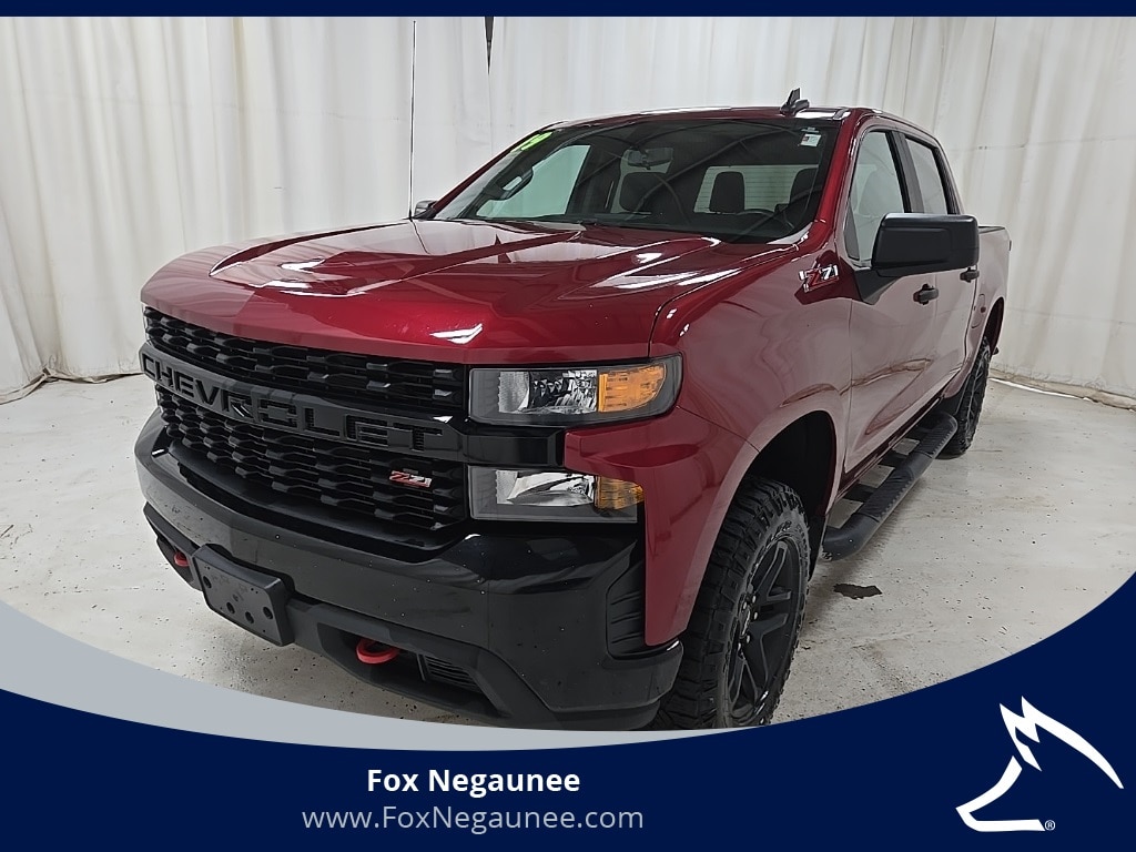 Used 2019 Chevrolet Silverado 1500 Silverado Custom Trail Boss Truck Crew Cab