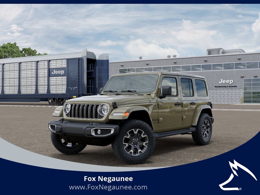 New 2026 Jeep Wrangler 4-DOOR SAHARA Sport Utility
