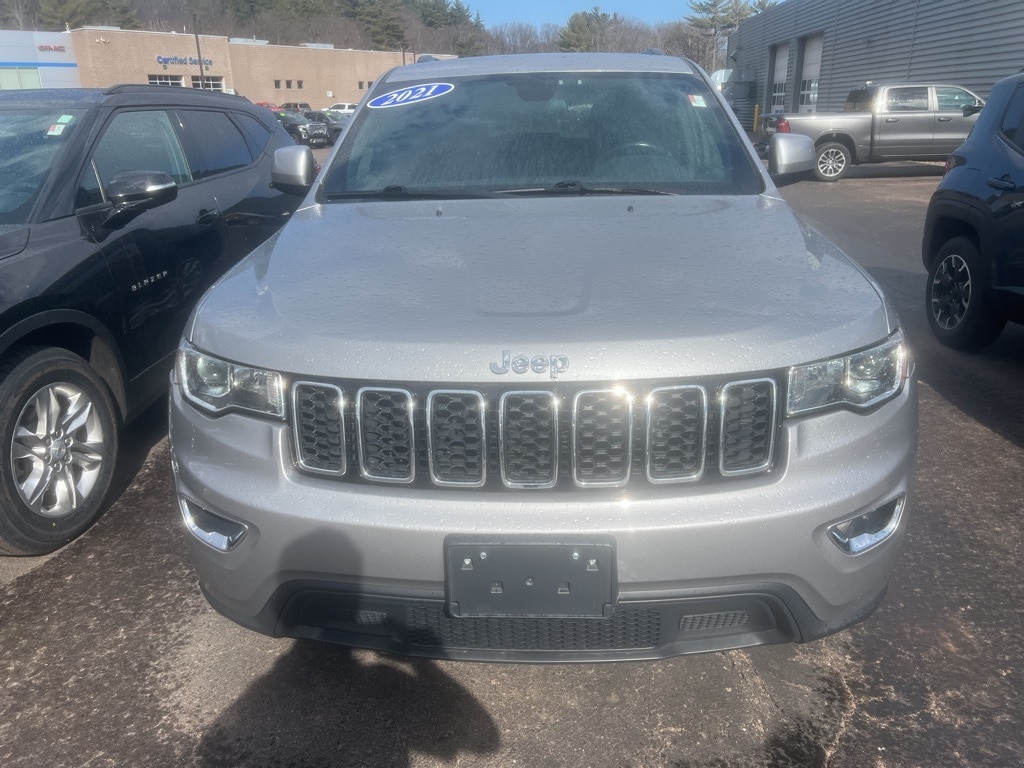 Certified 2021 Jeep Grand Cherokee Laredo E with VIN 1C4RJFAG5MC526048 for sale in Negaunee, MI